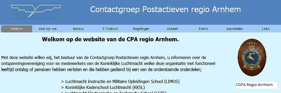 Contactgroep Postactieven regio Arnhem